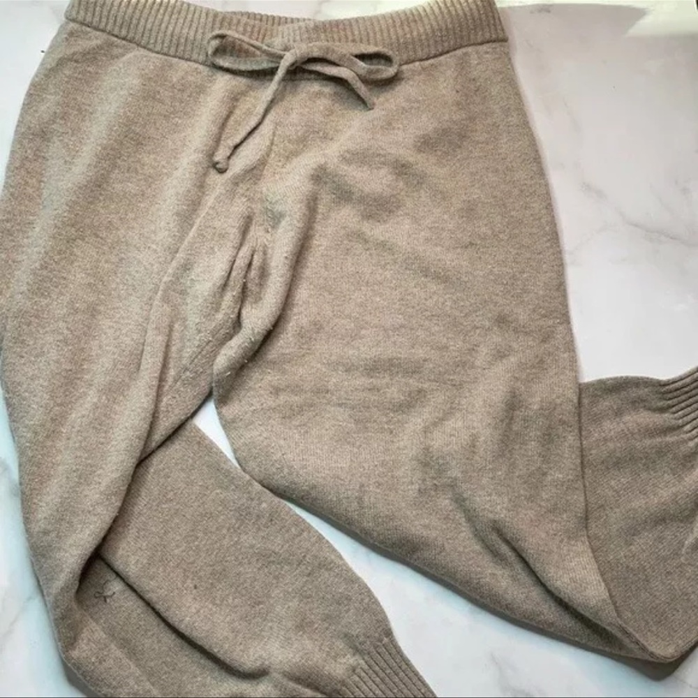 Summersalt Luxe Cashmere Jogger Pant Camel Sz 1X